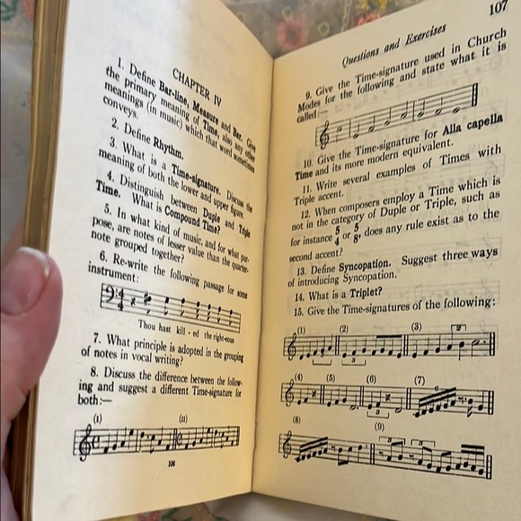 3/$25..Antique Musical Rudiments Book by Leo Smith - Picture 11 of 13